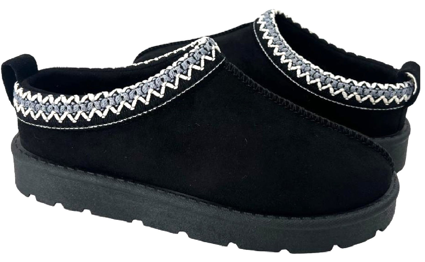 Warm & Comfy Women’s Faux Fur Lined Slip-On Slippers – Perfect for Cozy Days!
