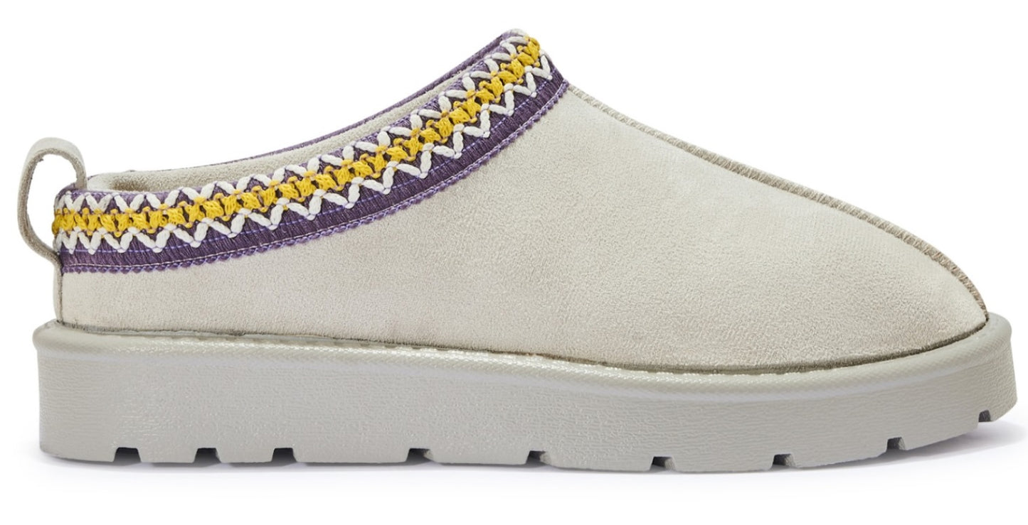 Warm & Comfy Women’s Faux Fur Lined Slip-On Slippers – Perfect for Cozy Days!