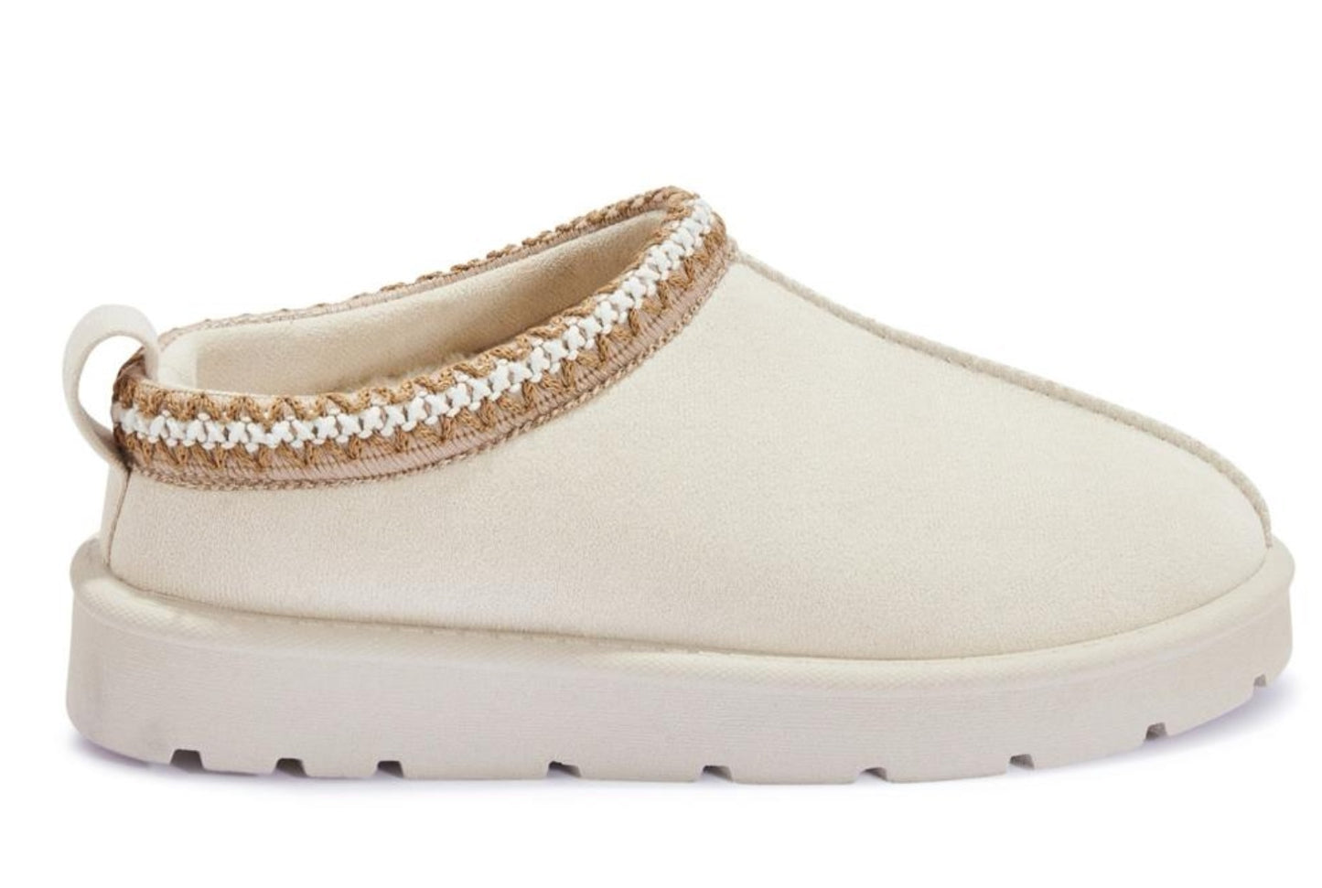 Warm & Comfy Women’s Faux Fur Lined Slip-On Slippers – Perfect for Cozy Days!