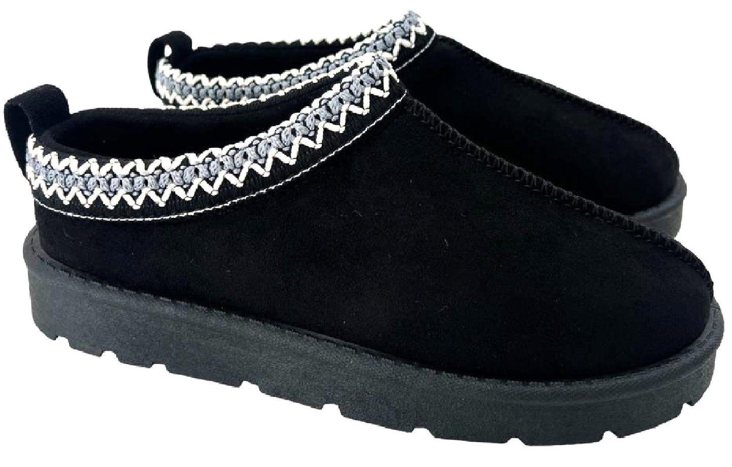 Warm & Comfy Women’s Faux Fur Lined Slip-On Slippers – Perfect for Cozy Days!