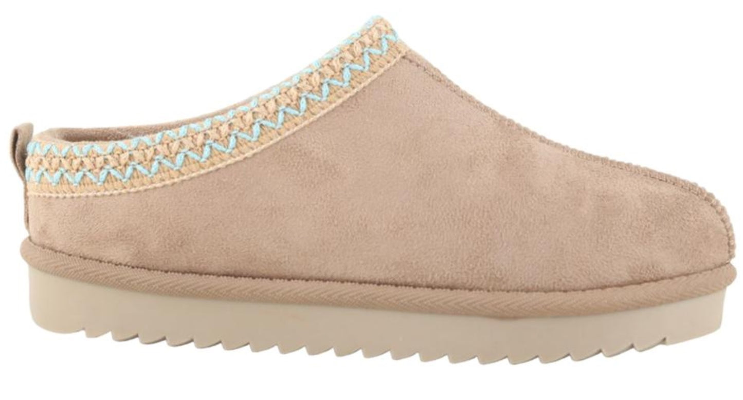 Warm & Comfy Women’s Faux Fur Lined Slip-On Slippers – Perfect for Cozy Days!