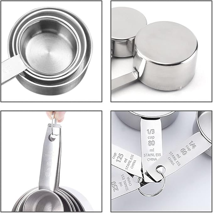 Stainless Steel Measuring Spoons Set