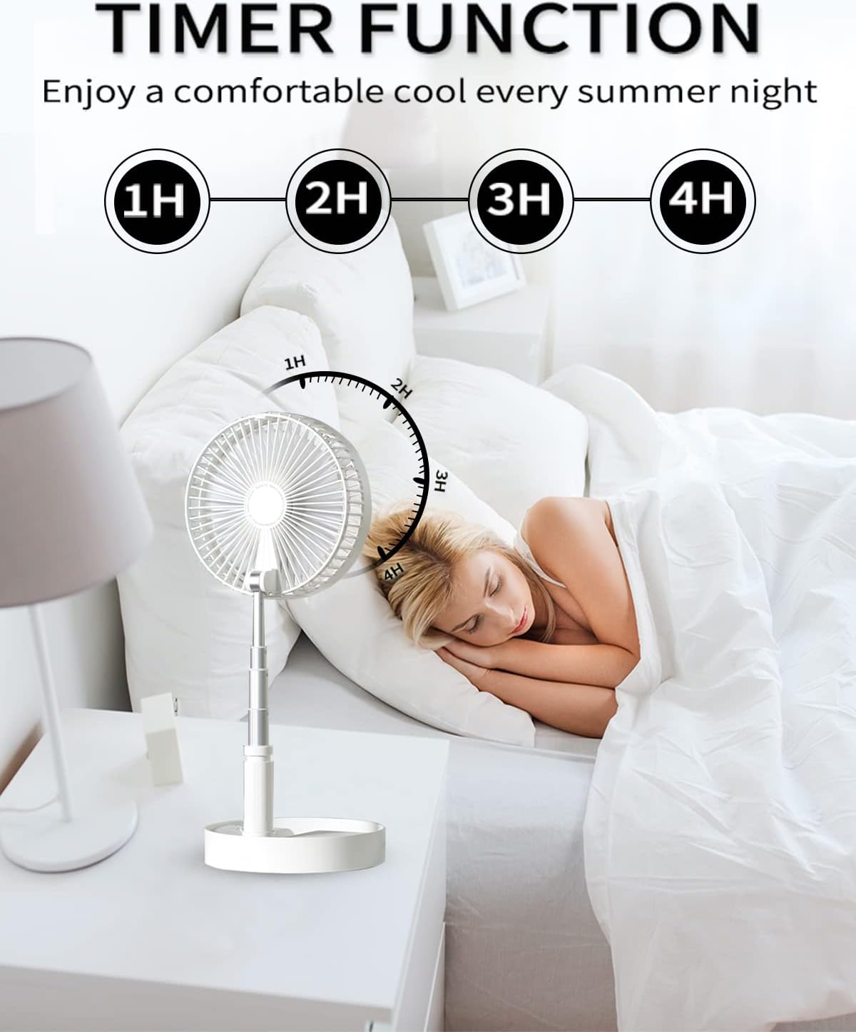 Foldaway Fan with Remote Control