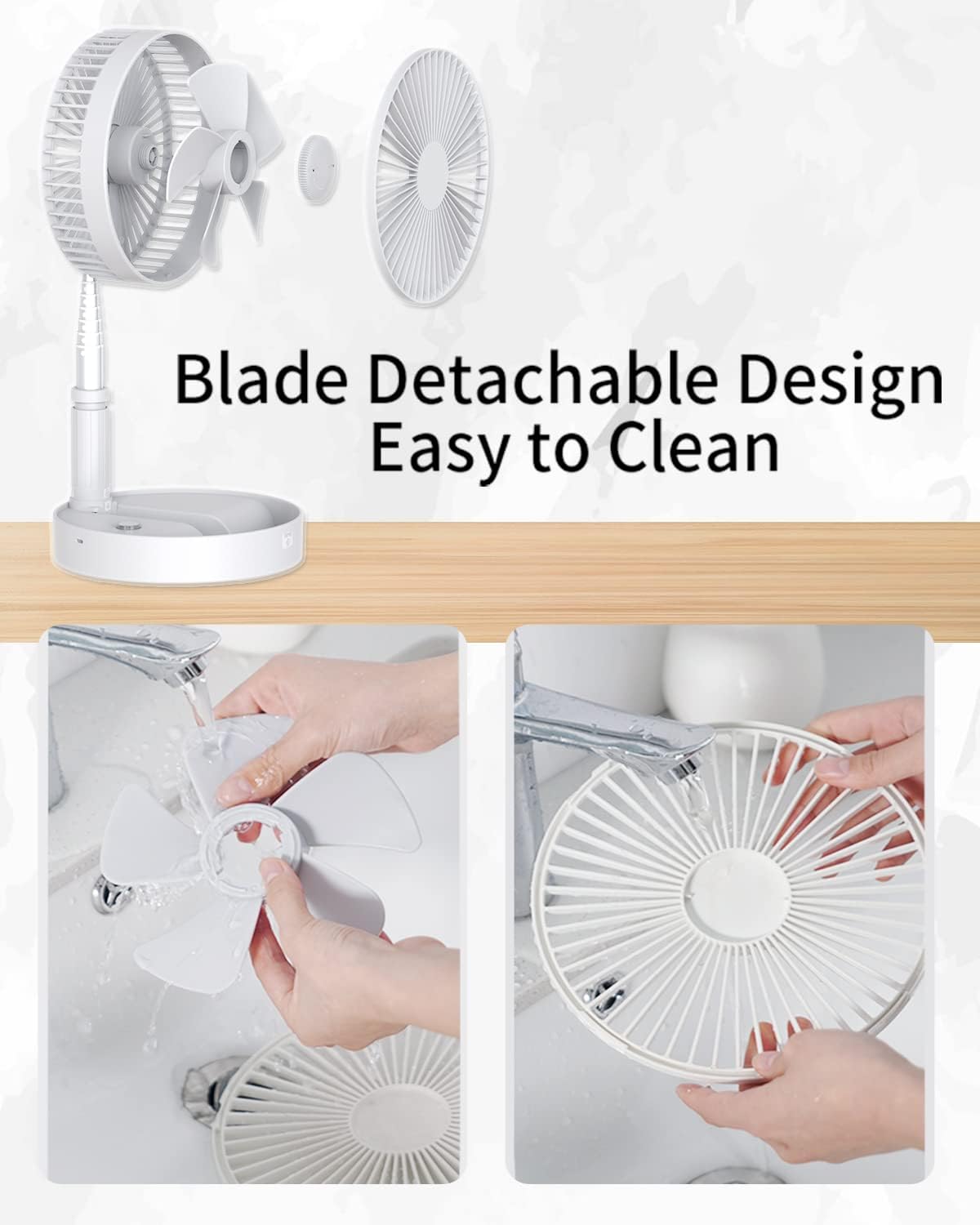 Foldaway Fan with Remote Control