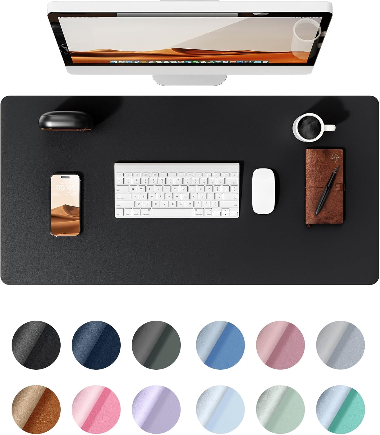 Large Leather Desk Mat
