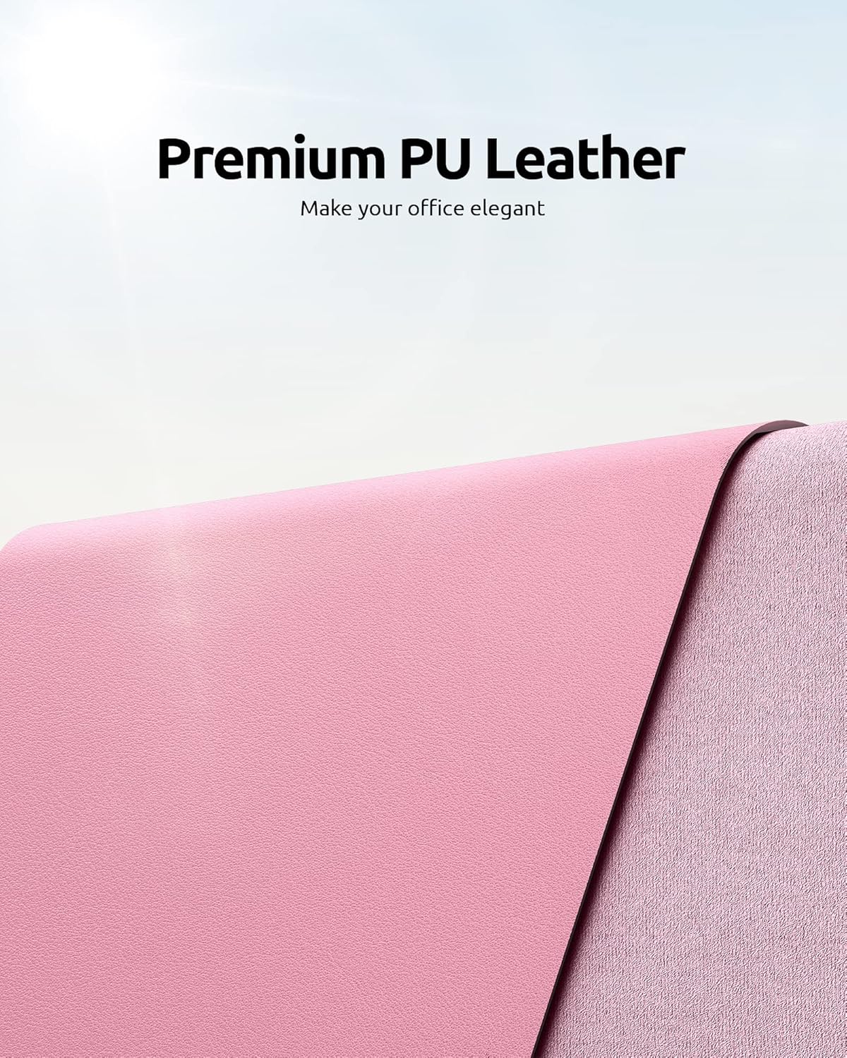 Large Leather Desk Mat