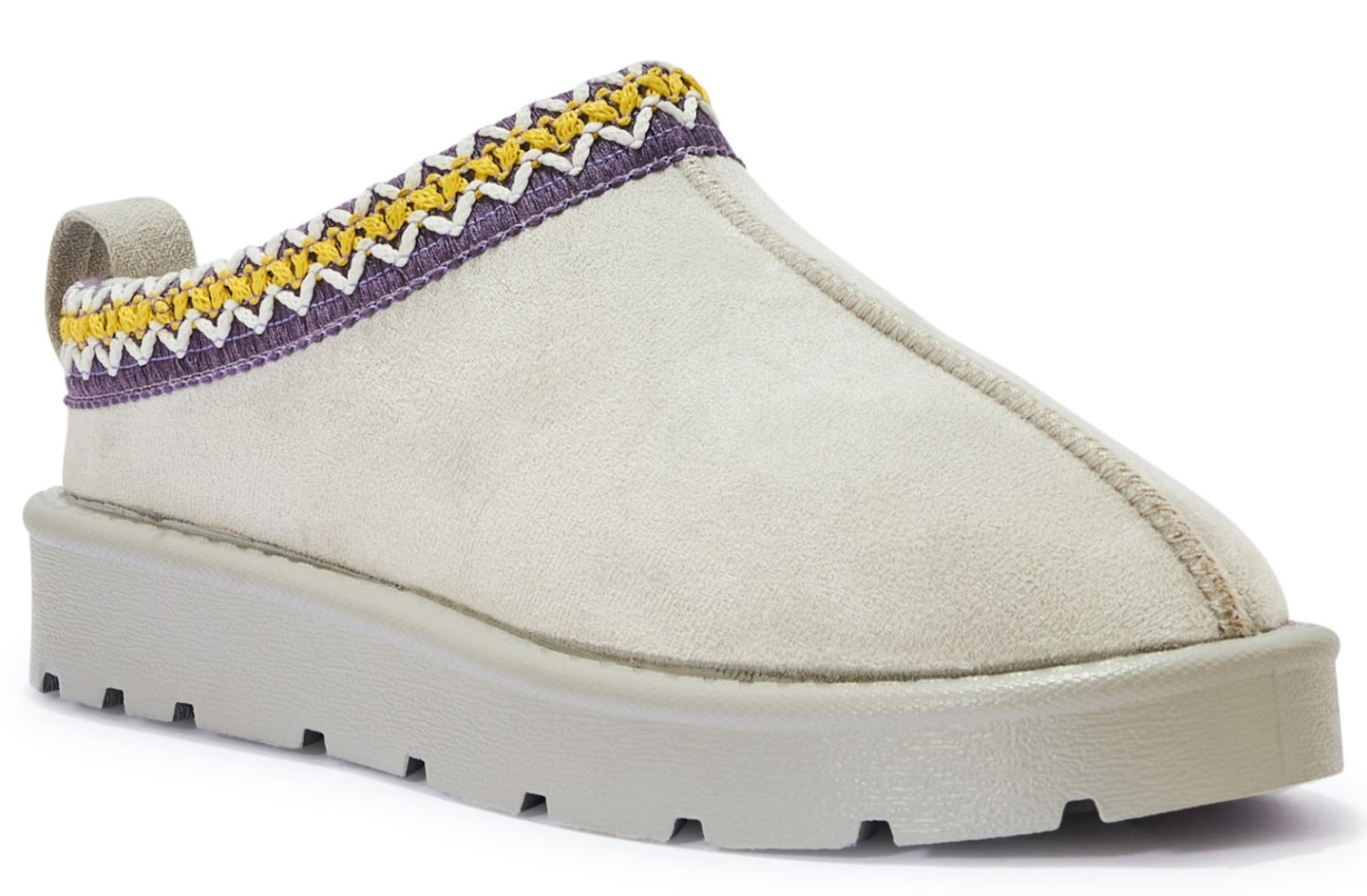 Warm & Comfy Women’s Faux Fur Lined Slip-On Slippers – Perfect for Cozy Days!