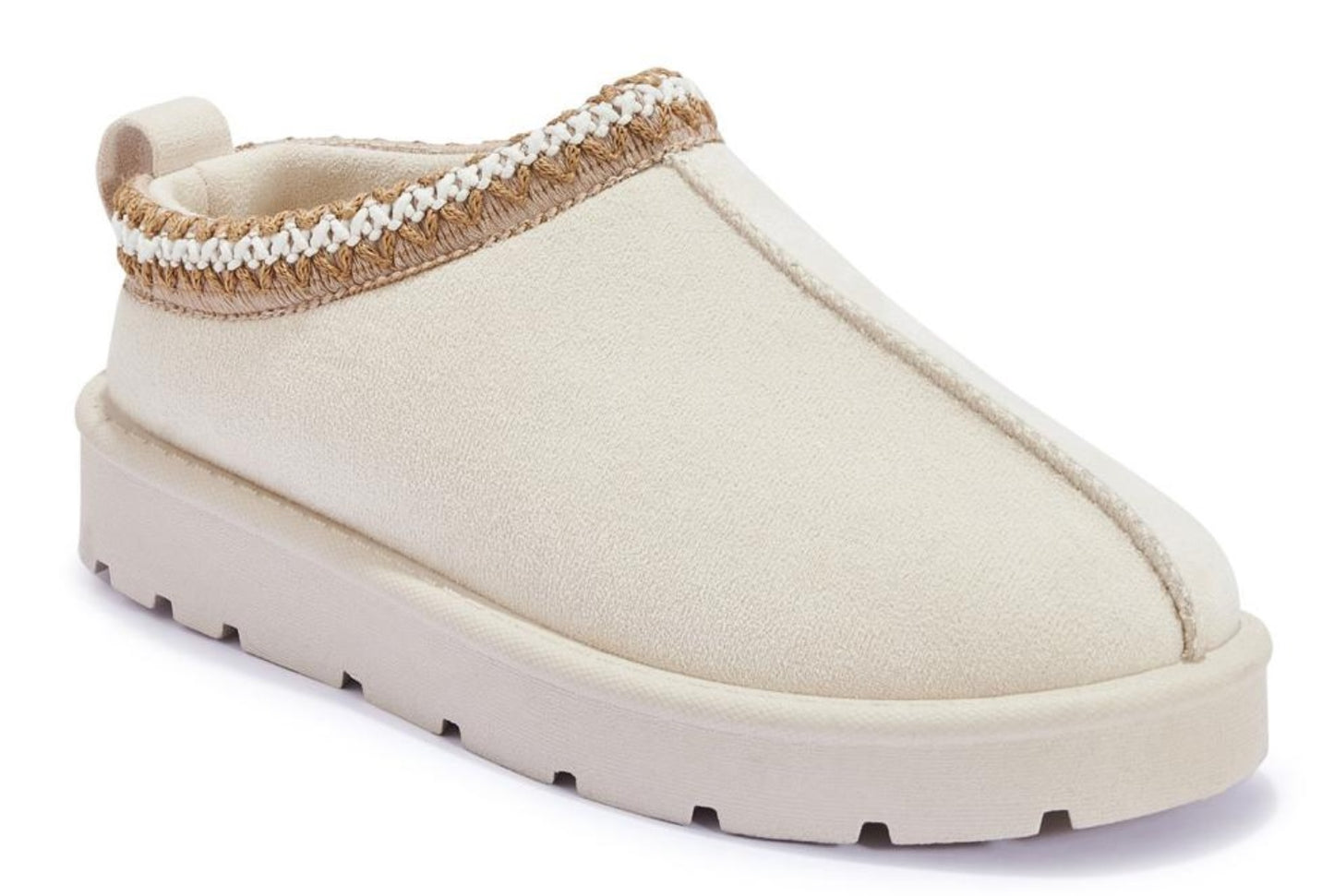 Warm & Comfy Women’s Faux Fur Lined Slip-On Slippers – Perfect for Cozy Days!
