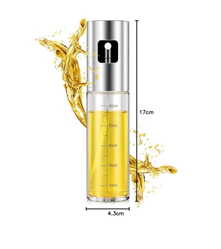 Multifunctional Oil Sprayer – 200ml Glass Bottle