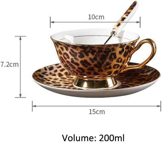 Luxury Bone China Cup & Saucer Set