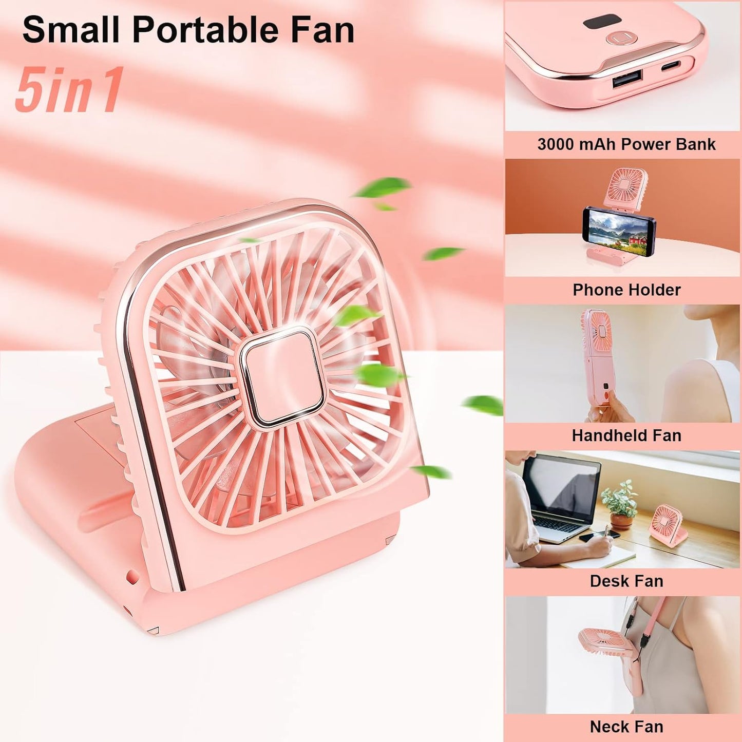 Folding Handheld Portable Fan 