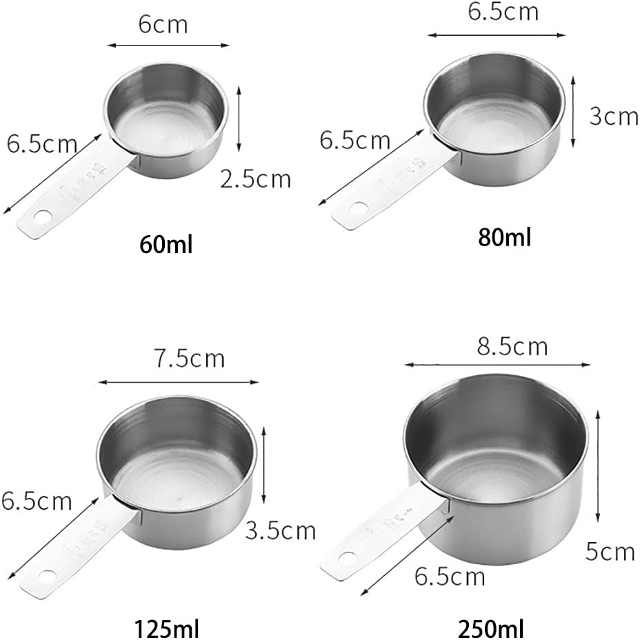 Stainless Steel Measuring Spoons Set