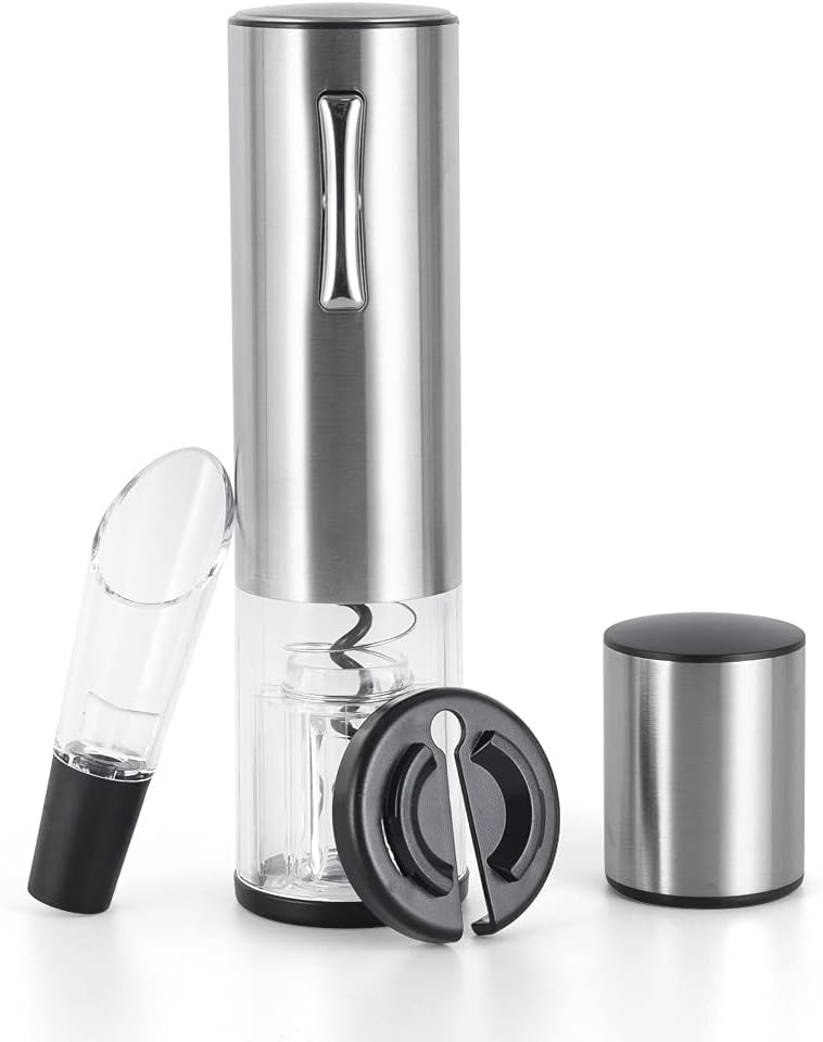 4-in-1 Rechargeable Electric Wine Opener Set