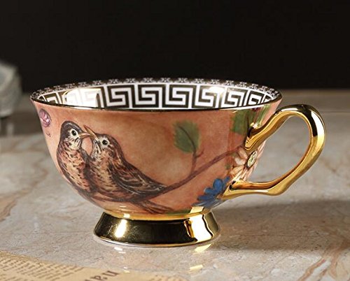 Elegant Bone China Cup & Saucer Set – 200ml