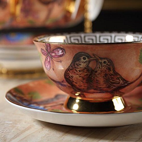 Elegant Bone China Cup & Saucer Set – 200ml