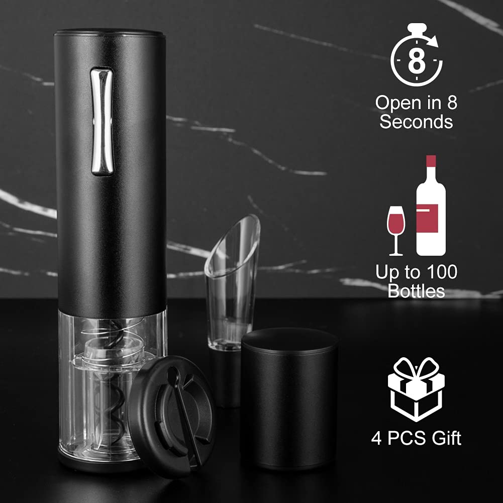 4-in-1 Rechargeable Electric Wine Opener Set