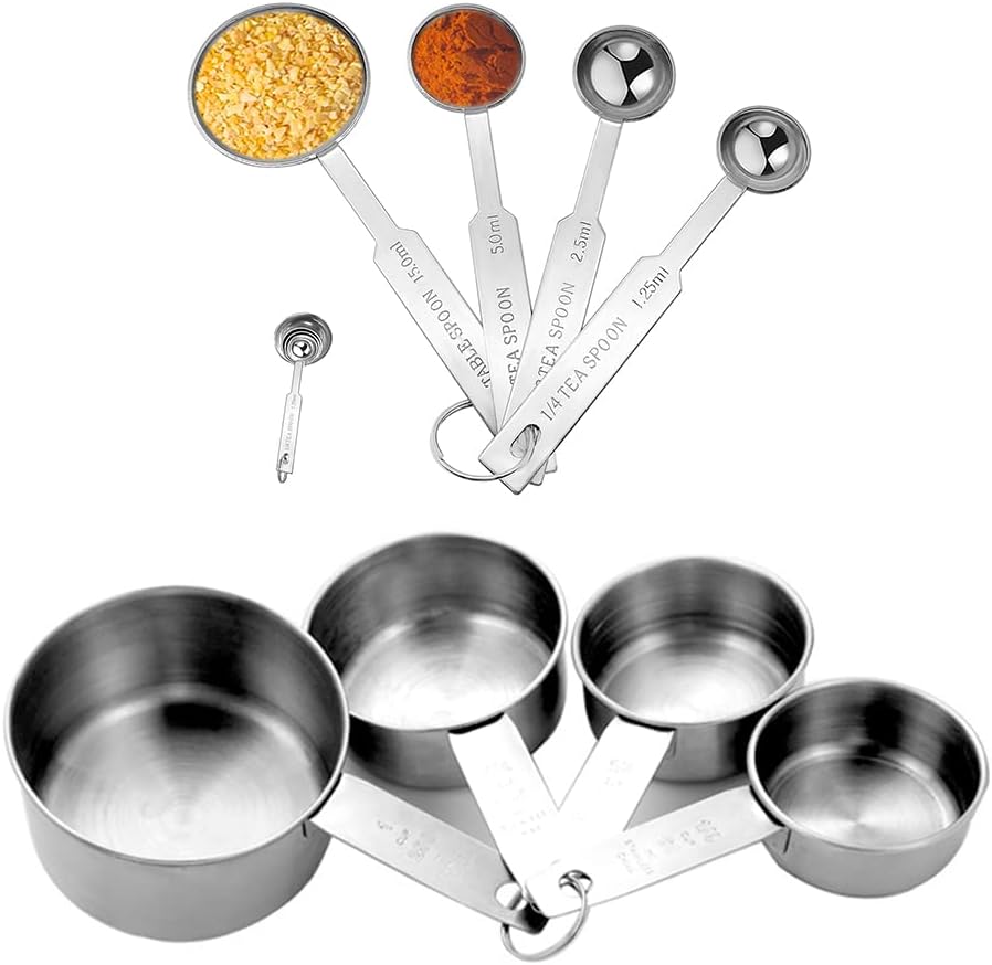 Stainless Steel Measuring Spoons Set