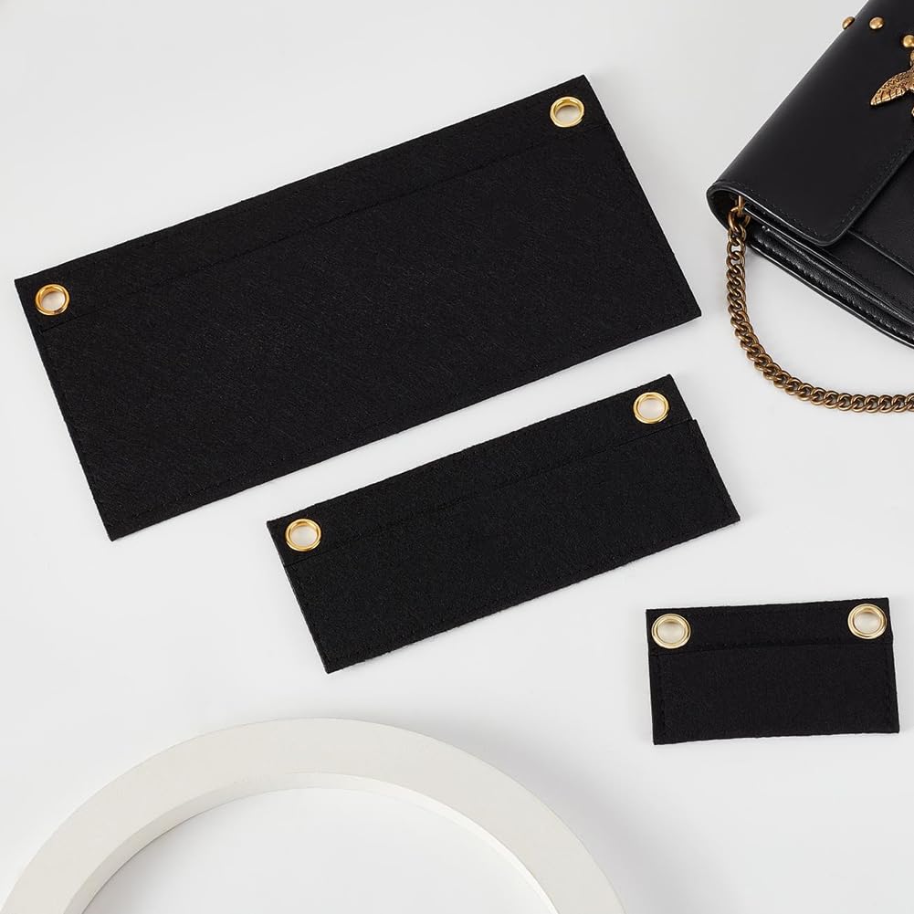 3-Piece Felt Bag Organizer Set – Stylish, Functional & Versatile