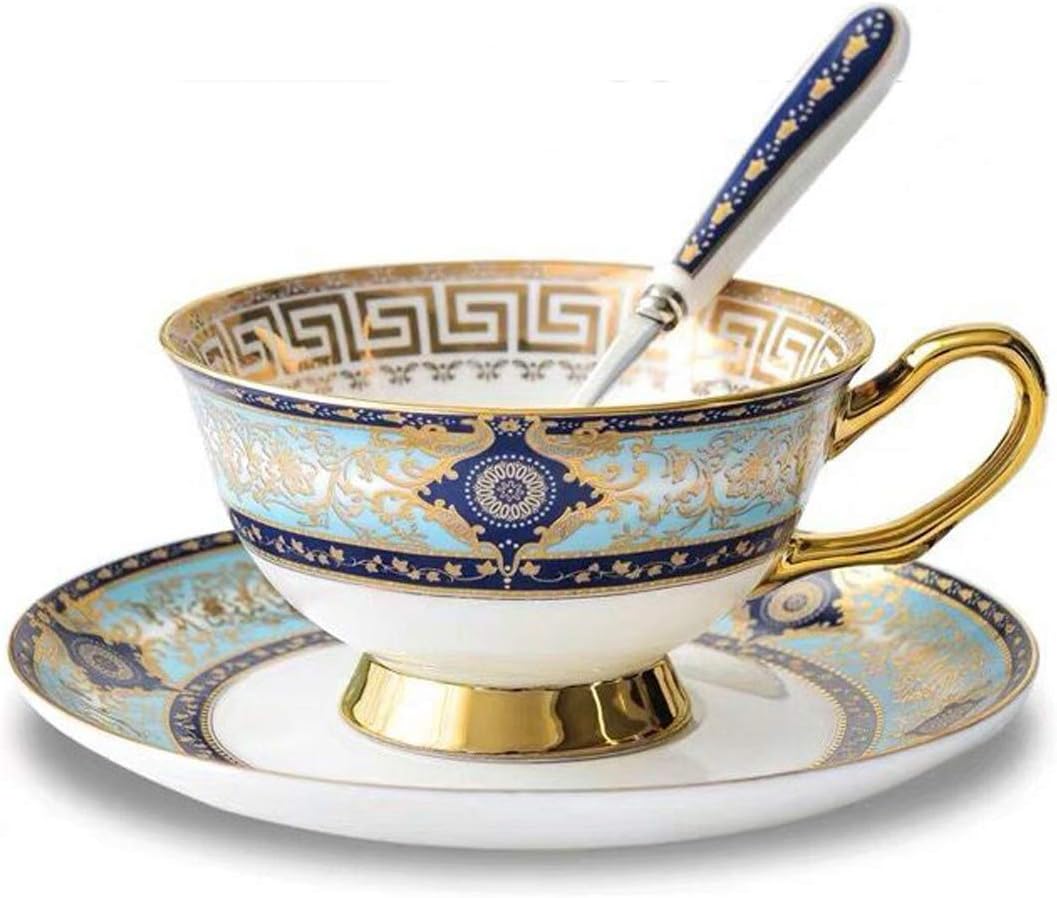 Luxury Bone China Cup & Saucer Set