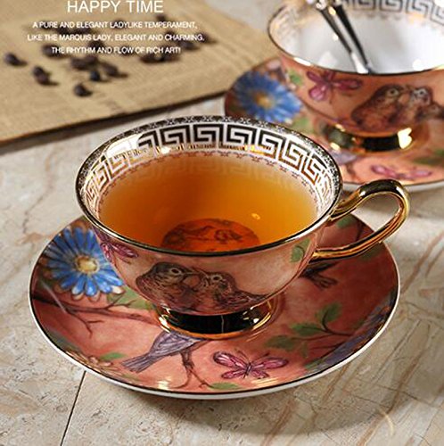 Elegant Bone China Cup & Saucer Set – 200ml