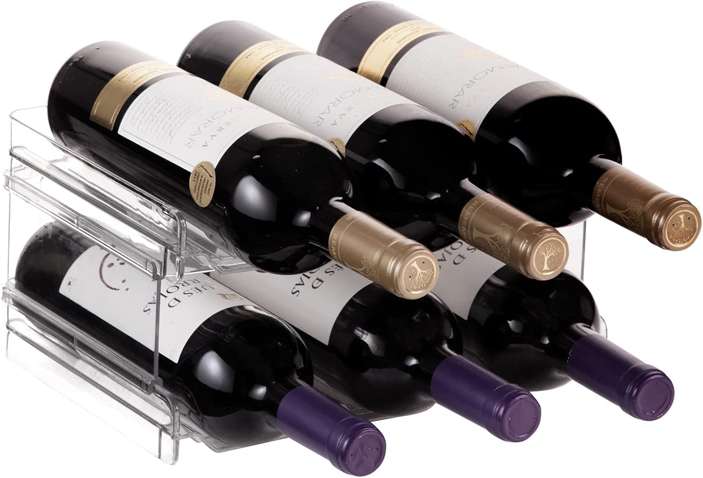 Stackable Bottle Organizer Set – Smart Storage for Kitchen & Fridge