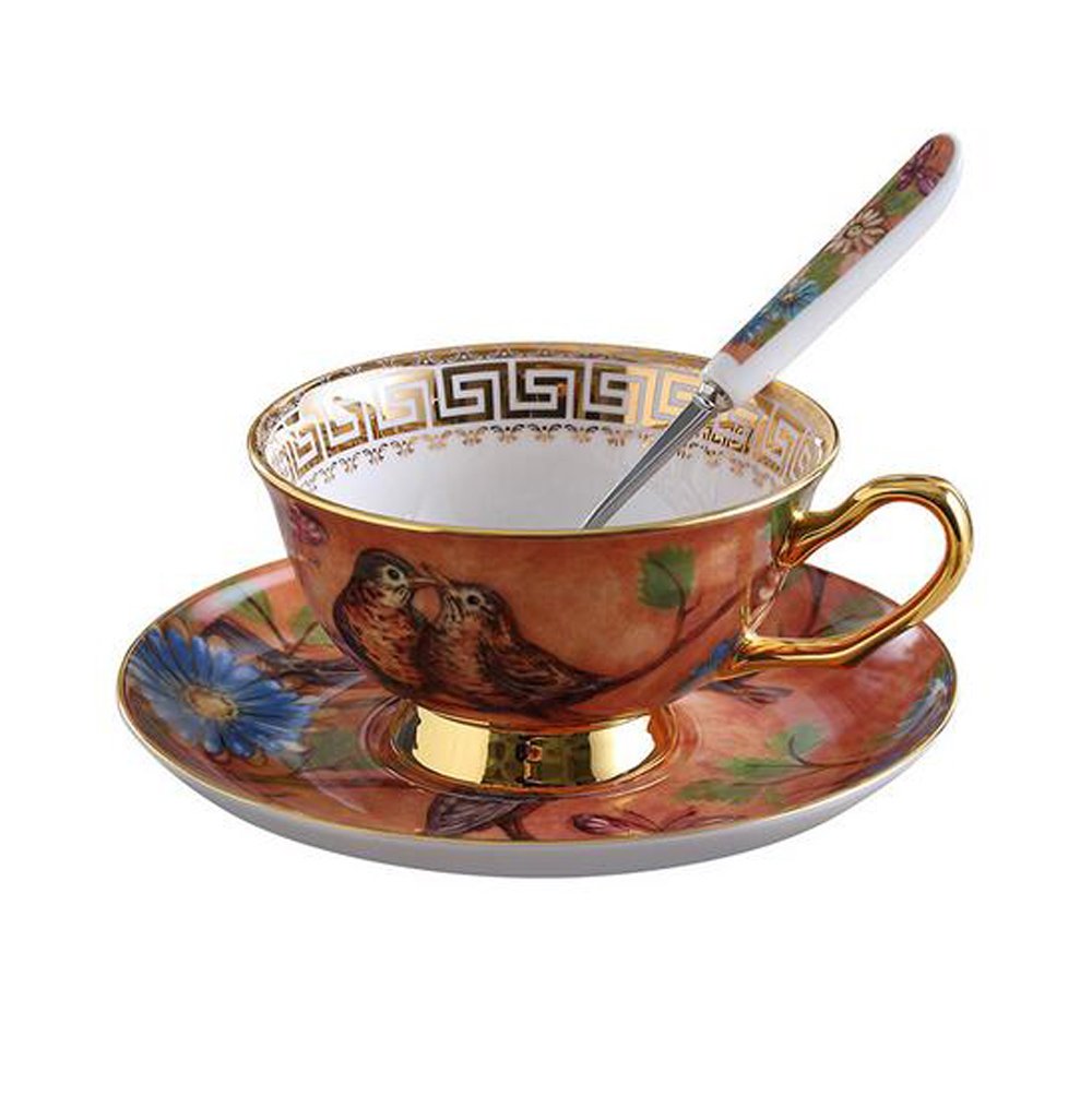 Elegant Bone China Cup & Saucer Set – 200ml