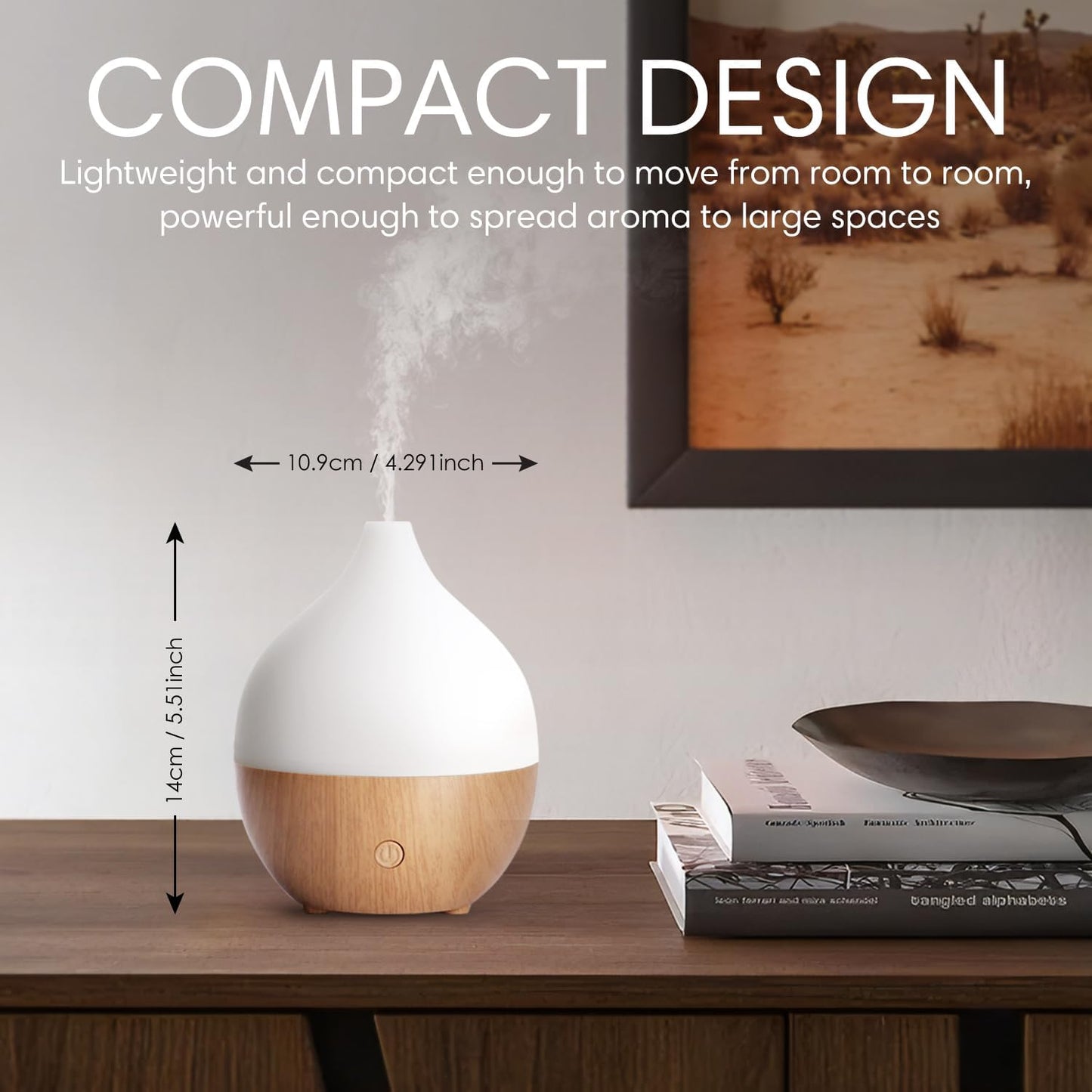Mini Essential Oil Diffuser – Compact, Calm & Convenient