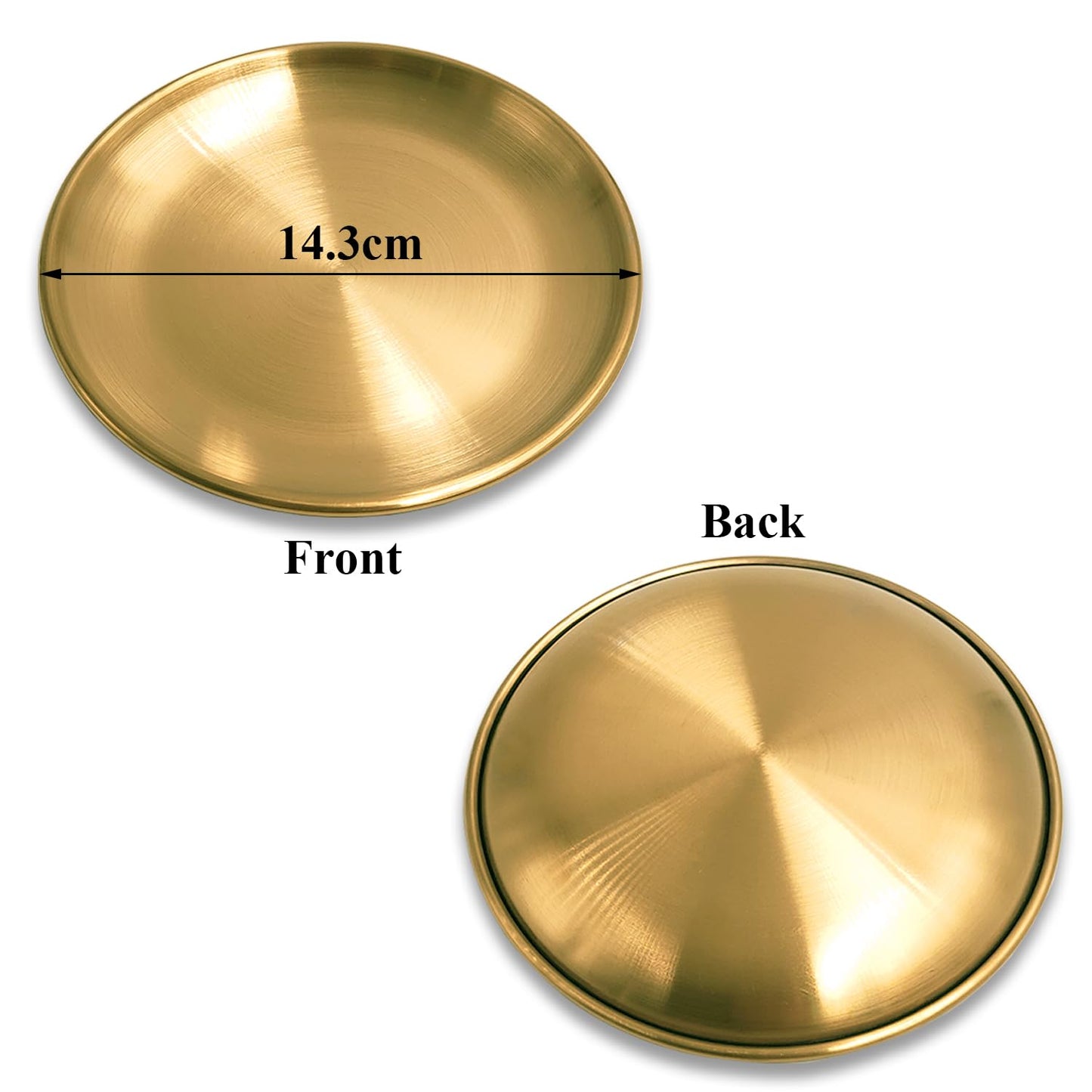 3-in-1 Incense Holder with Large Ash Catcher – Brass & Alloy