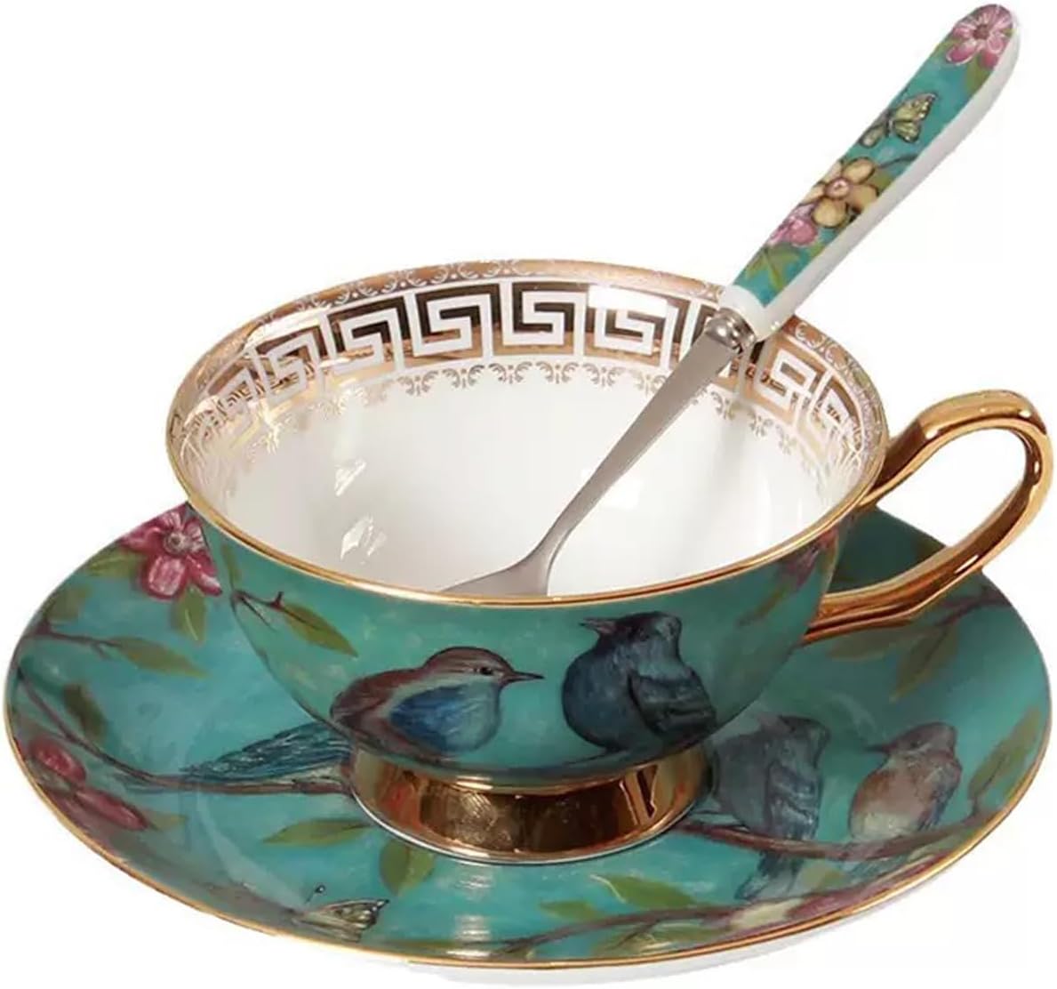 Elegant Bone China Cup & Saucer Set – 200ml