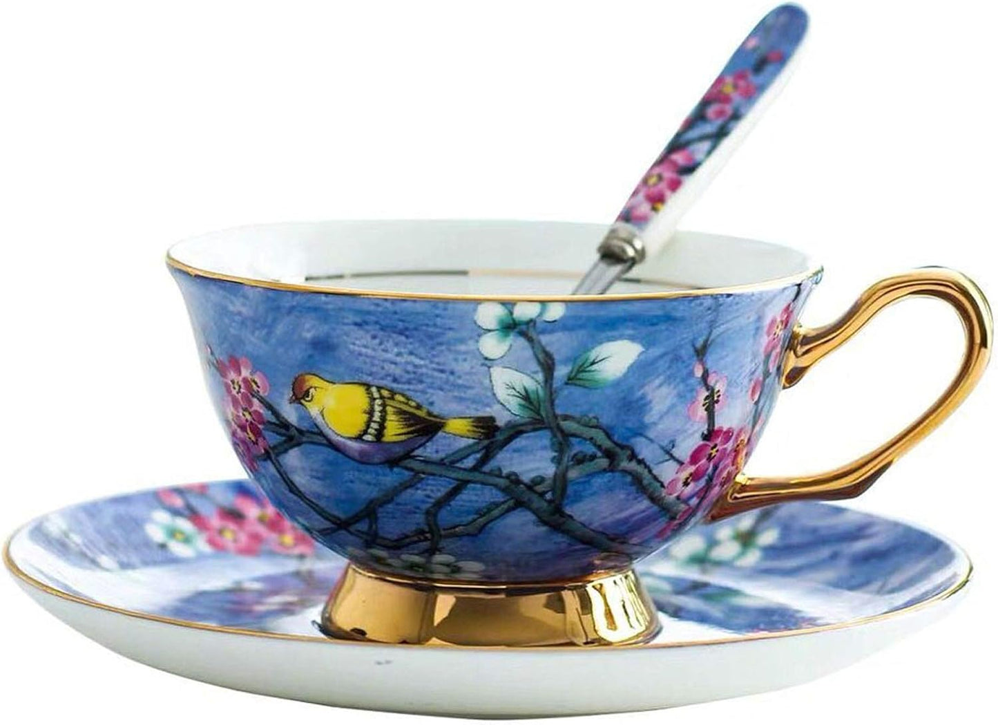 Elegant Bone China Cup & Saucer Set – 200ml