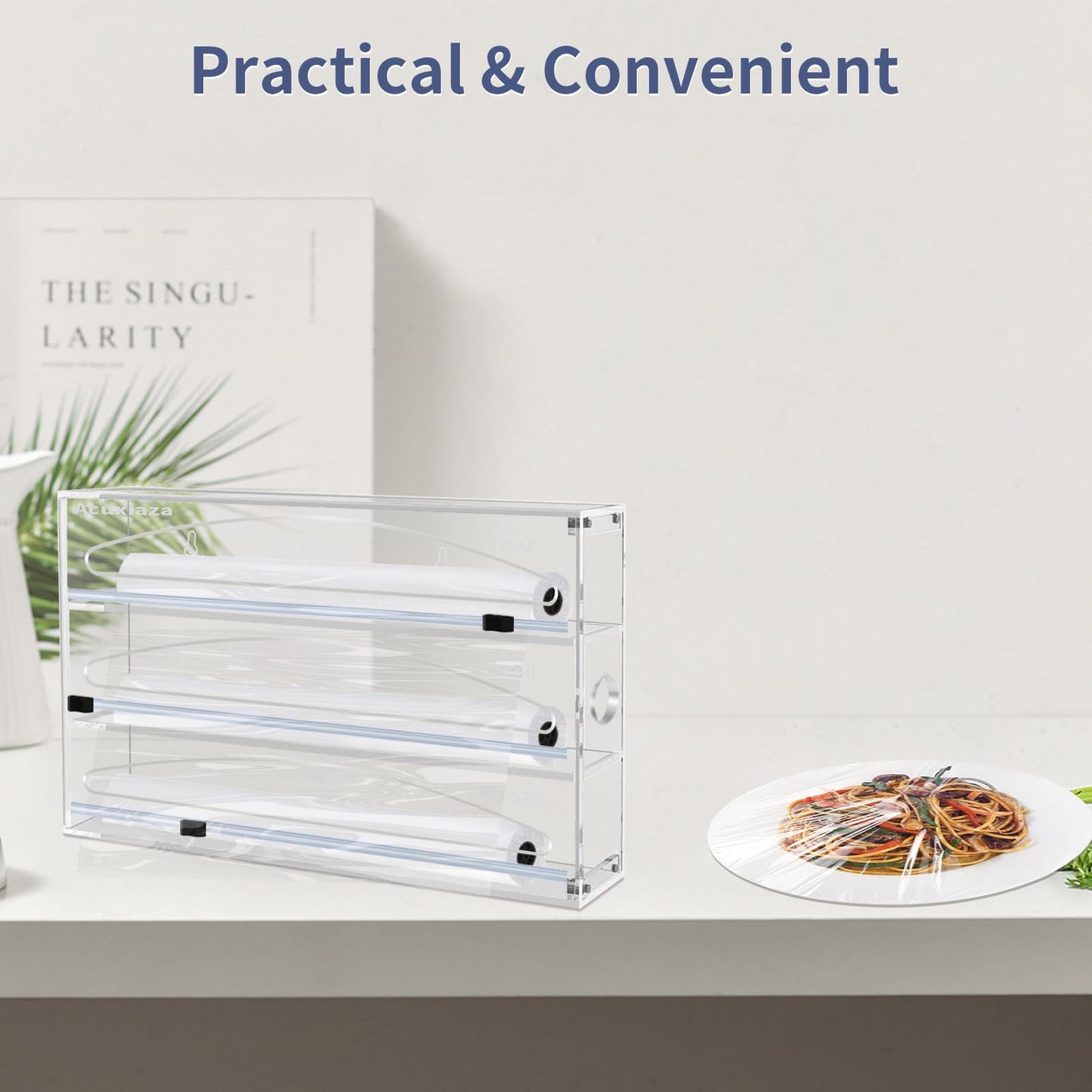 3-in-1 Wrap Dispenser & Cutter