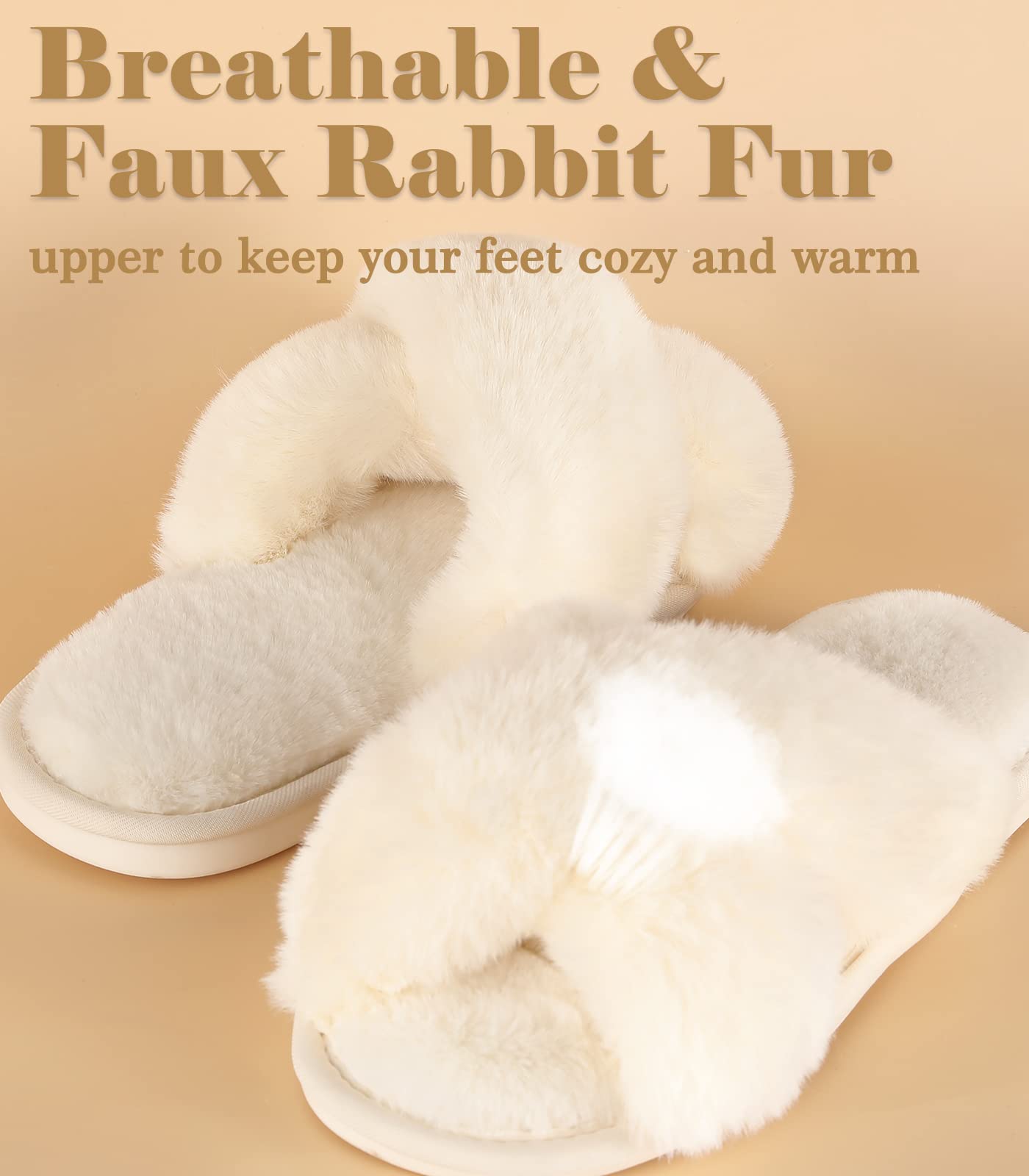Women's Fuzzy Slippers – Cozy, Cute & Comfortable