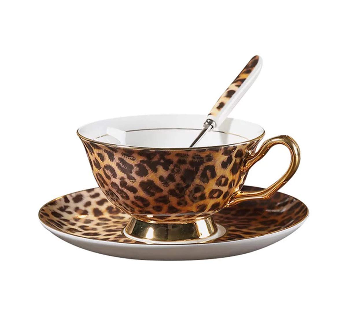 Luxury Bone China Cup & Saucer Set