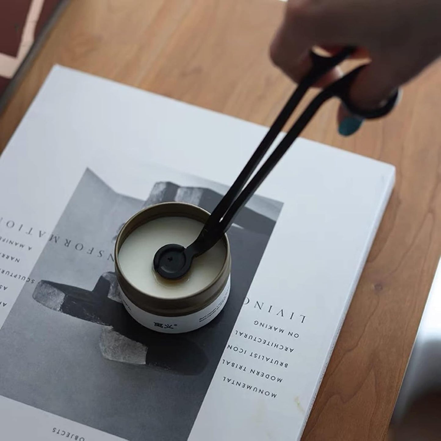 Stainless Steel Candle Wick Trimmer