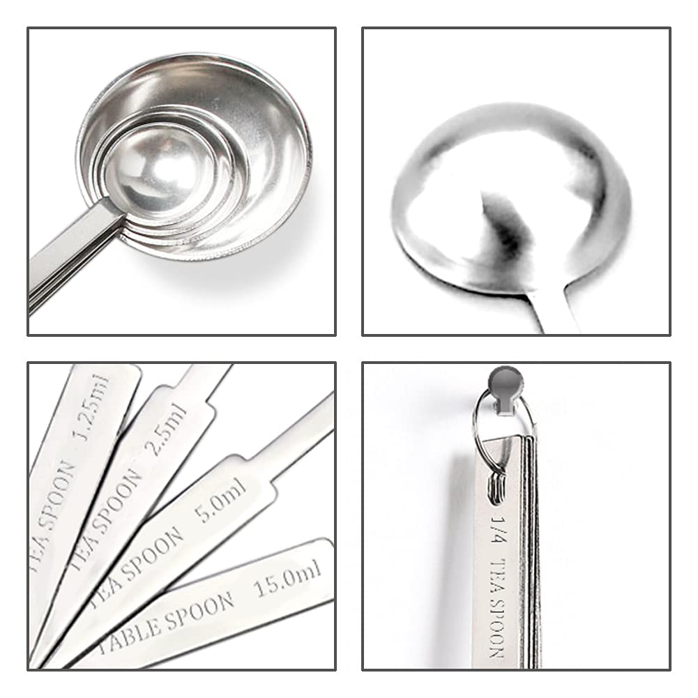 Stainless Steel Measuring Spoons Set