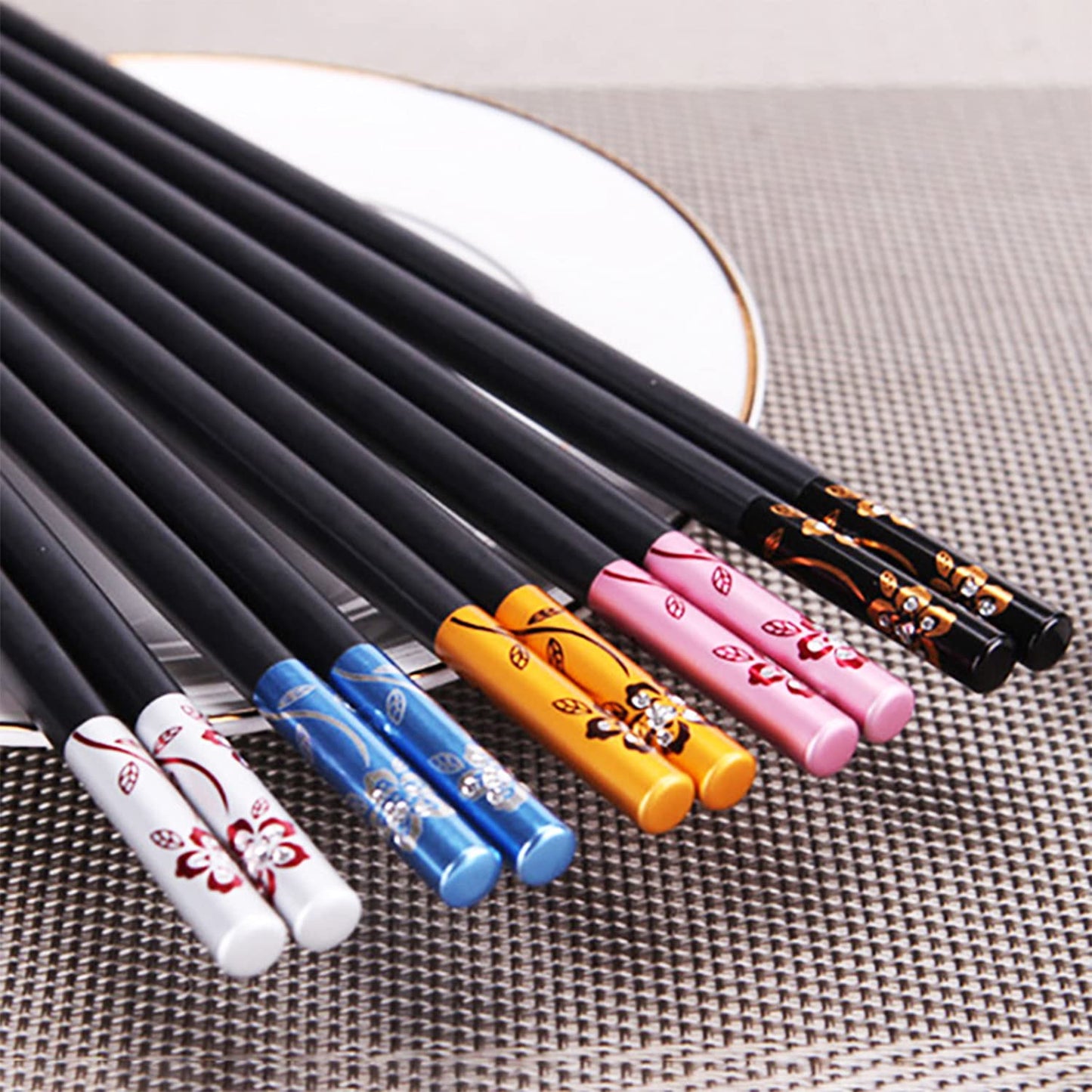 Durable Fiberglass Chopsticks – Elegant, Non-Slip, Dishwasher Safe