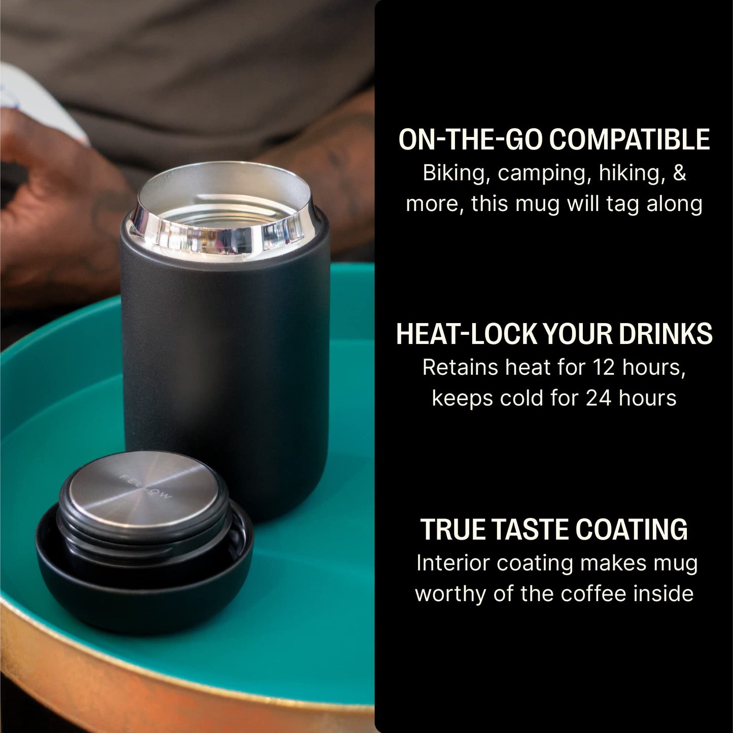 12oz Everywhere Mug – Vacuum Insulated, Leak-Proof, Dishwasher Safe