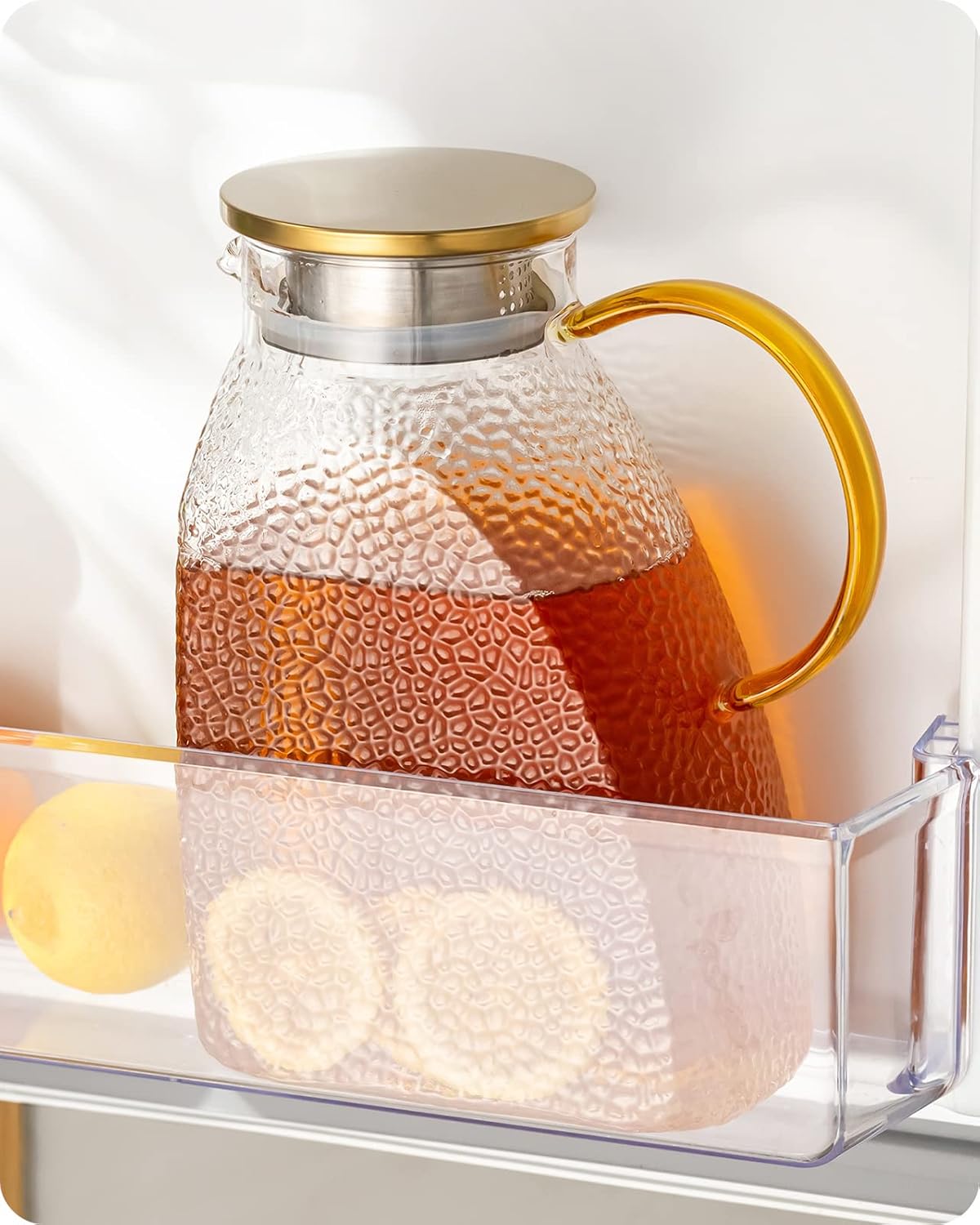 Glass Pitcher – Elegant, Heat-Resistant & Fridge-Friendly