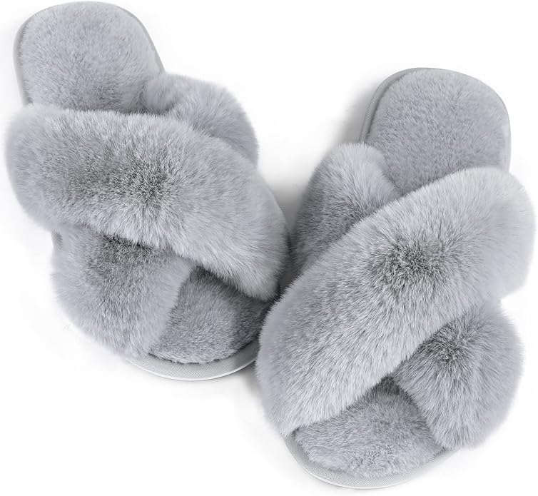 Women's Fuzzy Slippers – Cozy, Cute & Comfortable