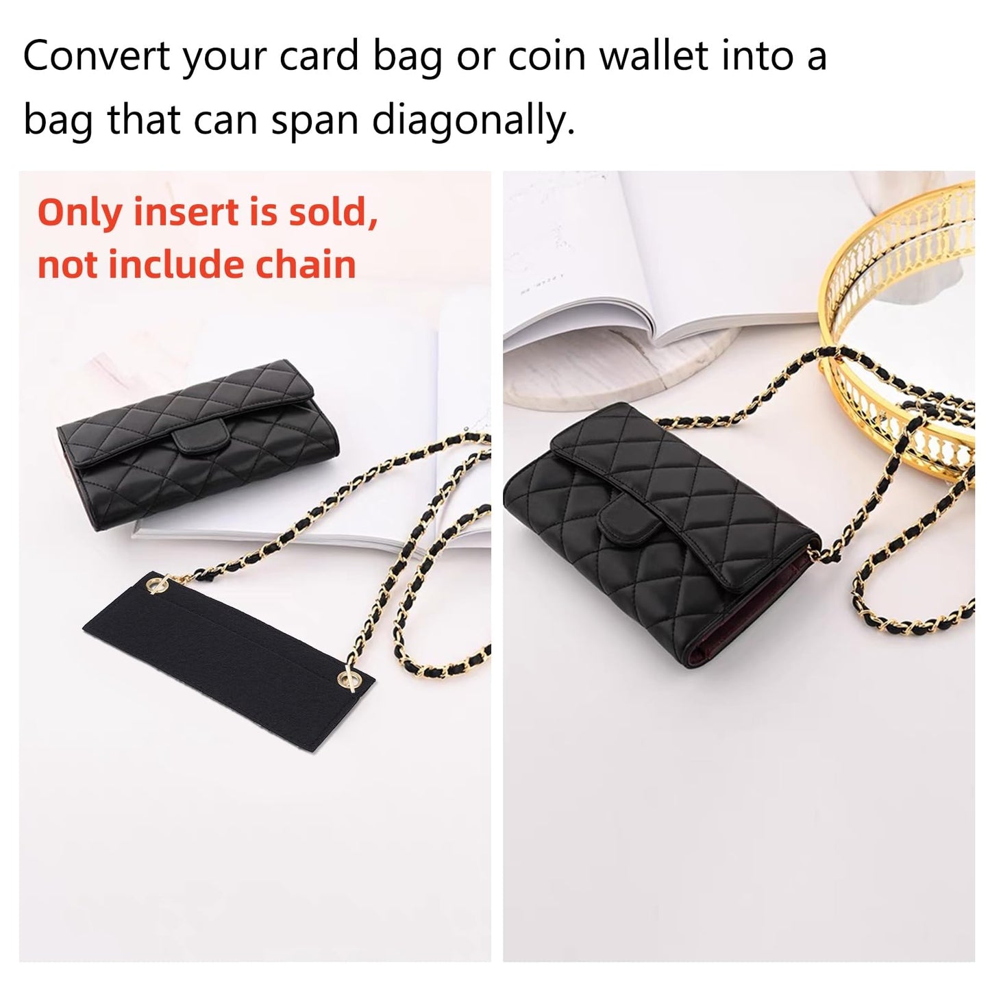 3-Piece Felt Bag Organizer Set – Stylish, Functional & Versatile