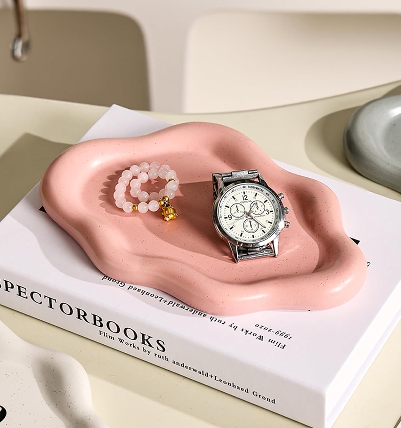 Cloud-Shaped Ceramic Jewelry Tray – Elegant, Functional, Gift-Ready