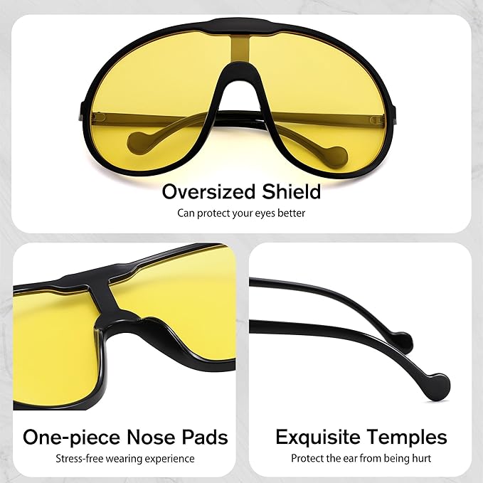 Luxe Curve Shades 'Yellow'