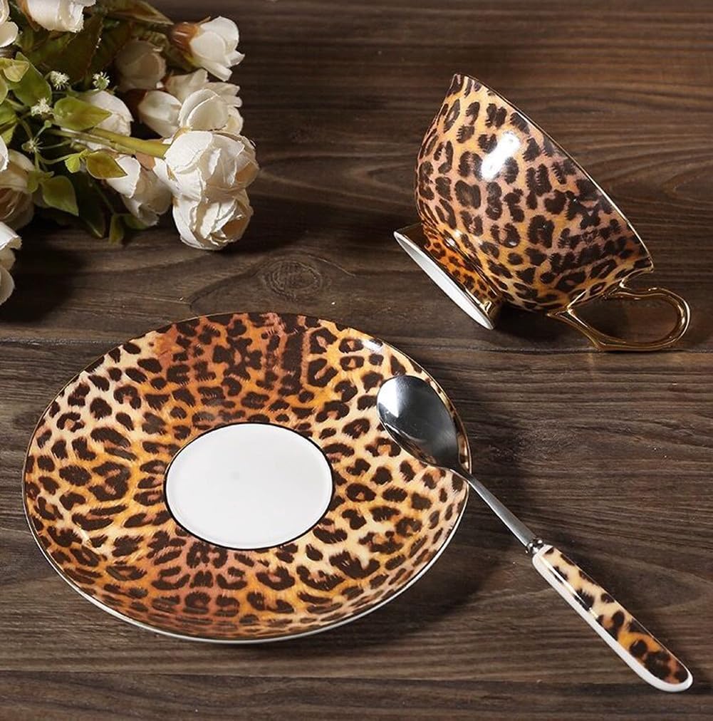 Luxury Bone China Cup & Saucer Set