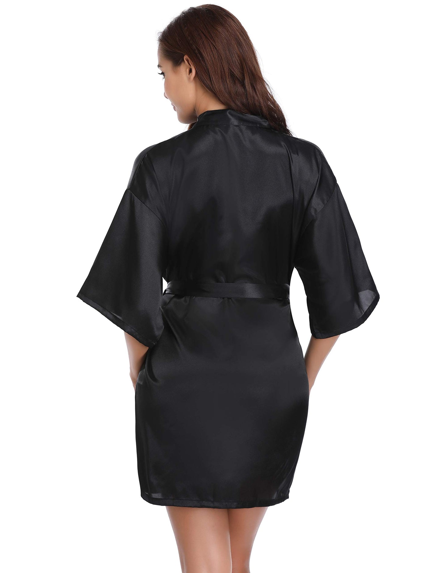 Silk Touch Satin Robe
