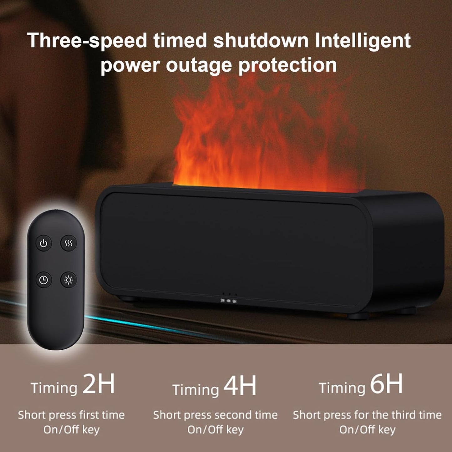 Rhythm Wizard Flame Diffuser – Aroma Meets Atmosphere