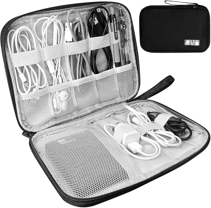 Electronics Organizer Travel Bag – 9.8" x 7.1"