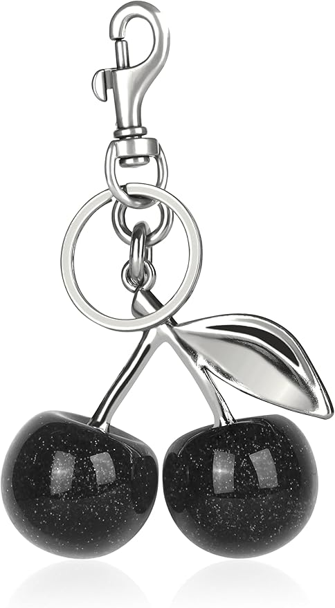 Sparkling Cherry Keychain – Glamorous, Gift-Ready Accessory
