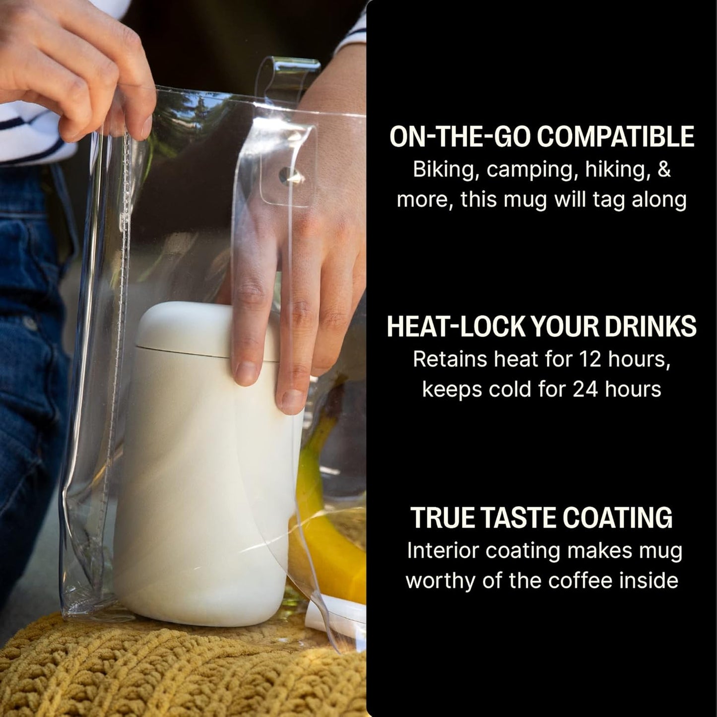 12oz Everywhere Mug – Vacuum Insulated, Leak-Proof, Dishwasher Safe