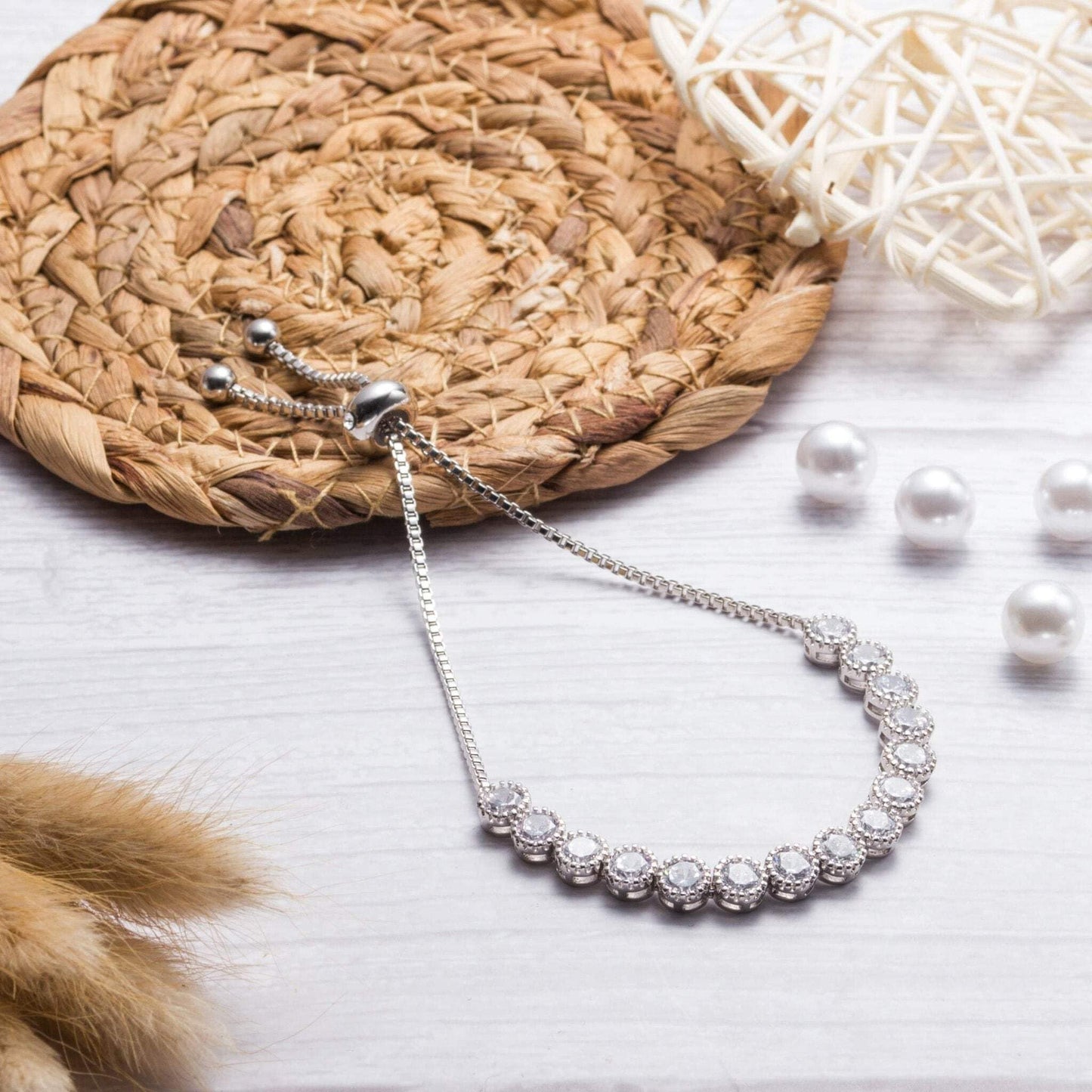 Solitaire Crystal Friendship Bracelet – Elegant, Gift-Ready & Made to Last