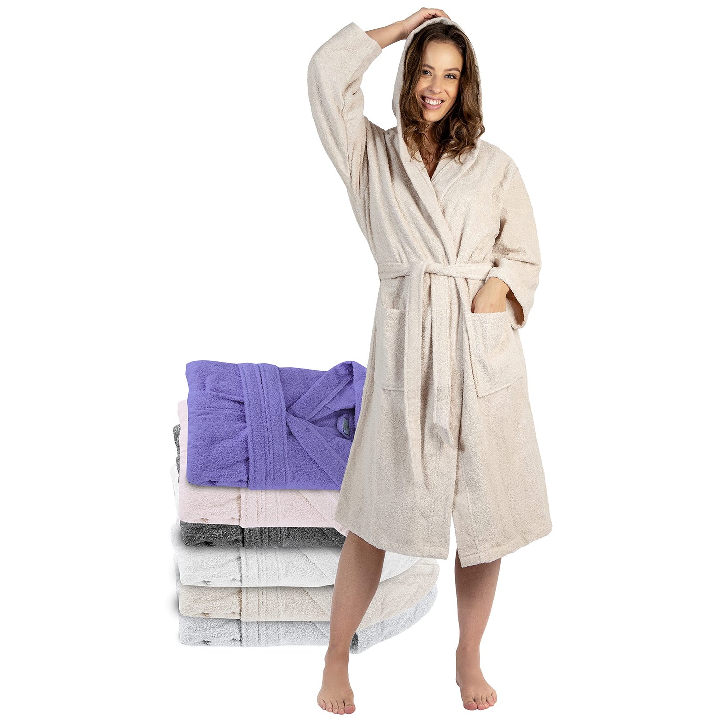 Women’s Hooded Dressing Gown